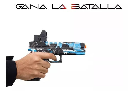 Pistola Glock De Hidrogel Balas Orbeez Recargable